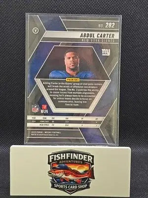 2025 Panini Mosaic #282 Abdul Carter (RC) Rookie Image Variation NY Giants - Football Card Single
