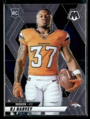 2025 Panini Mosaic #284 RJ Harvey Mosaic - Football Card Single