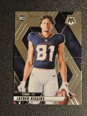 2025 Panini Mosaic #286 Jayden Higgins - Football Card Single