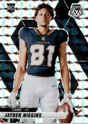 2025 Panini Mosaic #286 Jayden Higgins Silver - Football Card Single