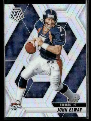 2025 Panini Mosaic #31 John Elway Silver - Football Card Single
