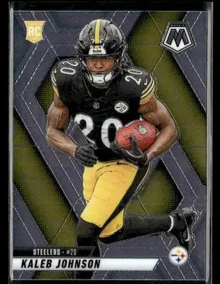 2025 Panini Mosaic #315 Kaleb Johnson - Football Card Single