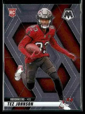 2025 Panini Mosaic #316 Tez Johnson - Football Card Single