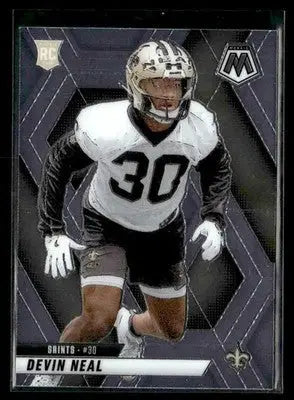 2025 Panini Mosaic #330 Devin Neal - Football Card Single