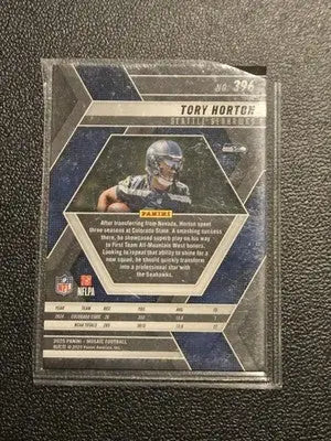 2025 Panini Mosaic #396 Tory Horton - Football Card Single