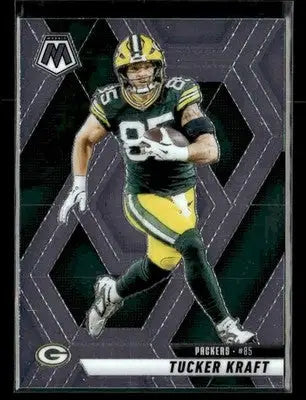 2025 Panini Mosaic #50 Tucker Kraft - Football Card Single
