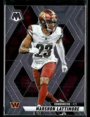 2025 Panini Mosaic #7 Marshon Lattimore - Football Card Single