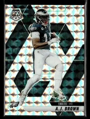 2025 Panini Mosaic #78 A.J. Brown - Football Card Single
