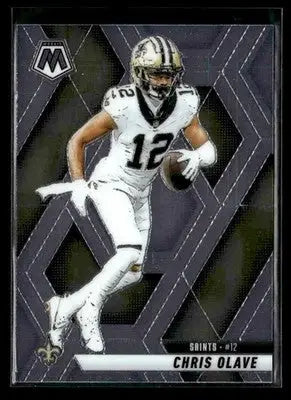 2025 Panini Mosaic #92 Chris Olave - Football Card Single