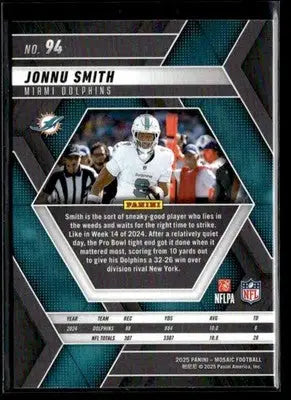2025 Panini Mosaic #94 Jonnu Smith - Football Card Single