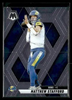 2025 Panini Mosaic #96 Matthew Stafford Los Angeles Rams - Football Card Single