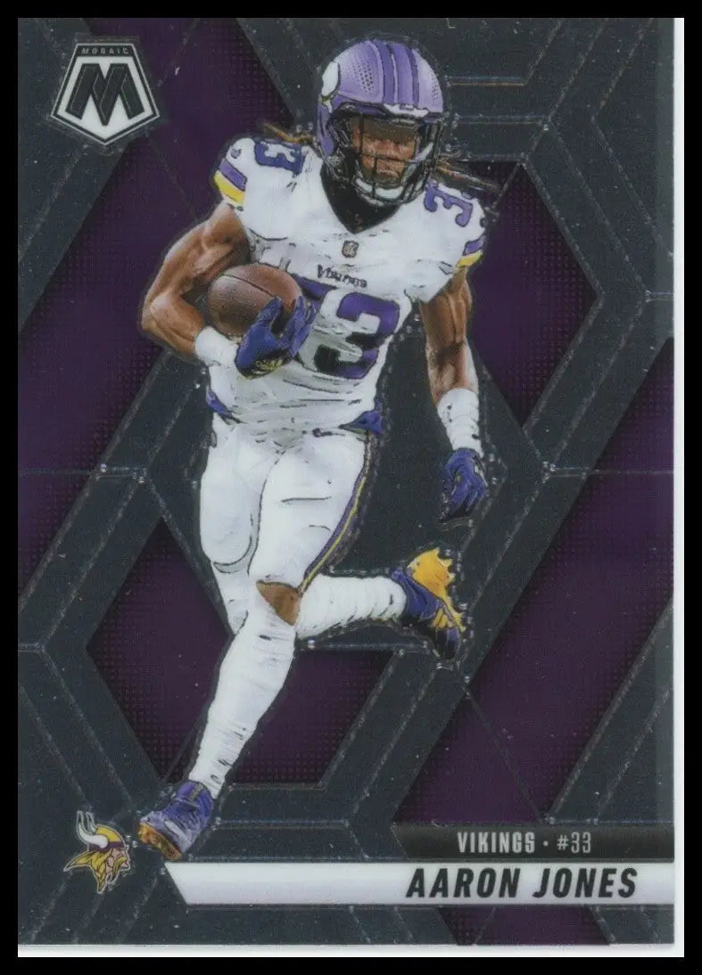 2025 Panini Mosaic - Aaron Jones #128 - Football Card Single