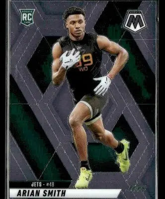 2025 Panini Mosaic Arian Smith #399 RC New York Jets - Football Card Single