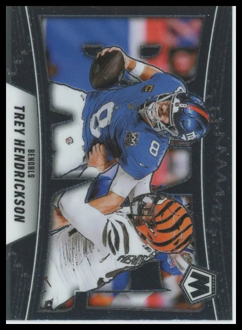 2025 Panini Mosaic - Bang! Trey Hendrickson #1 - Football Card Single