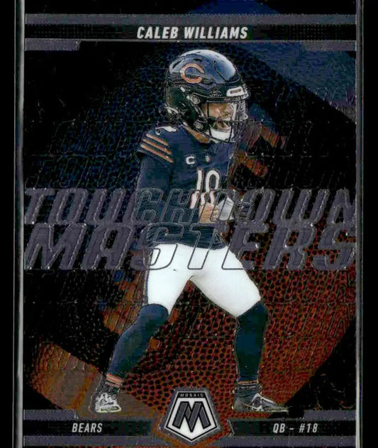 2025 Panini Mosaic Caleb Williams #13 Touchdown Masters Chicago Bears - Trading Card