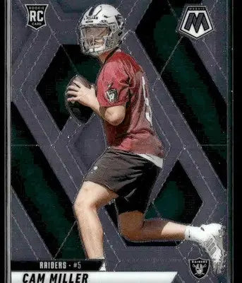 2025 Panini Mosaic Cam Miller #342 RC Las Vegas Raiders - Football Card Single