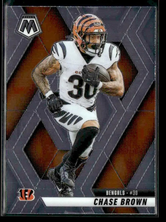 2025 Panini Mosaic Chase Brown #220 Cincinnati Bengals - Trading Cards