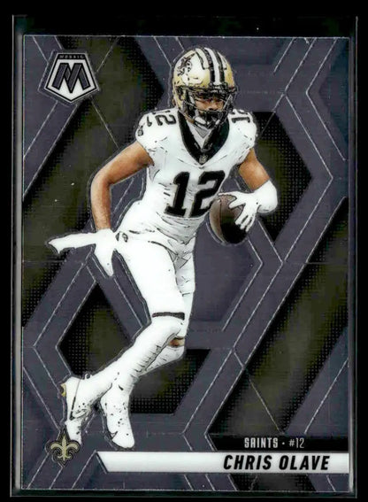 2025 Panini Mosaic Chris Olave #92 New Orleans Saints - Trading Cards