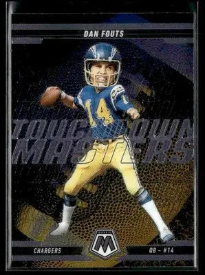 2025 Panini Mosaic Dan Fouts #17 Touchdown Masters San Diego Chargers - Football Card Single