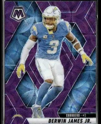 2025 Panini Mosaic Derwin James Jr. #168 Scope Purple Los Angeles Chargers