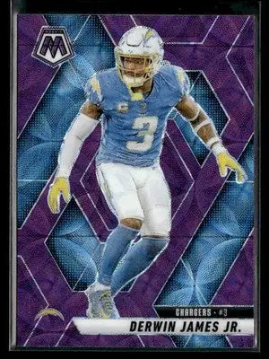 2025 Panini Mosaic Derwin James Jr. #168 Scope Purple Los Angeles Chargers - Football Card Single