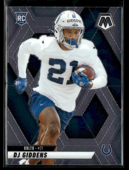 2025 Panini Mosaic DJ Giddens #350 RC Indianapolis Colts - Trading Card