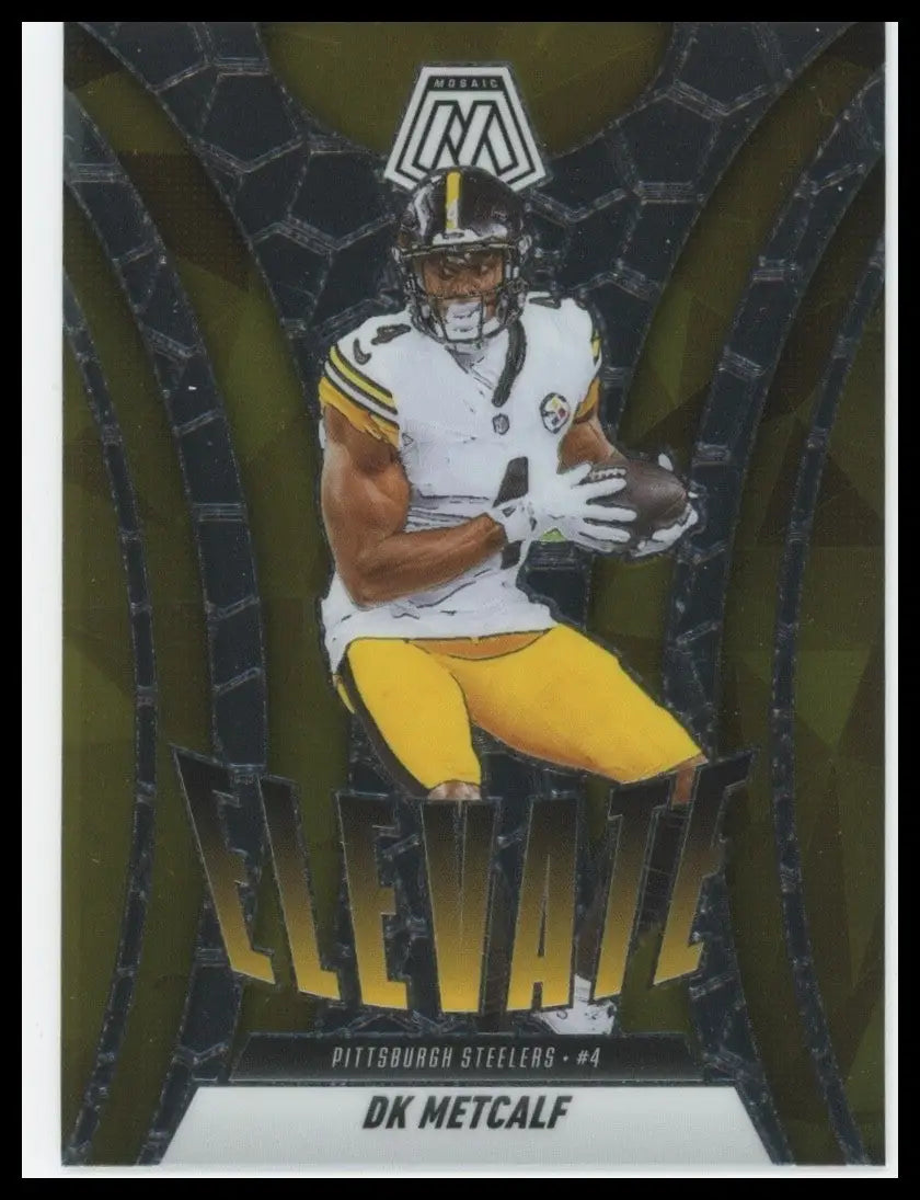 2025 Panini Mosaic - Elevate DK Metcalf #20 - Football Card Single