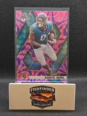 2025 Panini Mosaic - Gabriel Davis #54 Reactive Purple Mosaic Prizm - Football Card Single