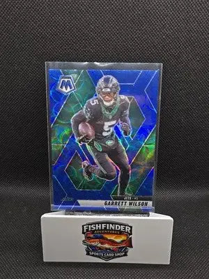 2025 Panini Mosaic - Garrett Wilson #23 Blue Scope Prizm - Football Card Single