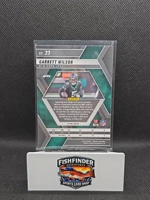 2025 Panini Mosaic - Garrett Wilson #23 Blue Scope Prizm - Football Card Single