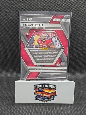2025 Panini Mosaic - Hall of Fame Patrick Willis #299 Reactive Purple Prizm - Football Card Single