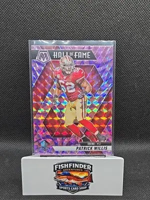 2025 Panini Mosaic - Hall of Fame Patrick Willis #299 Reactive Purple Prizm - Football Card Single
