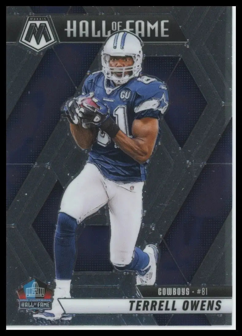 2025 Panini Mosaic - Hall of Fame Terrell Owens #297 - Football Card Single