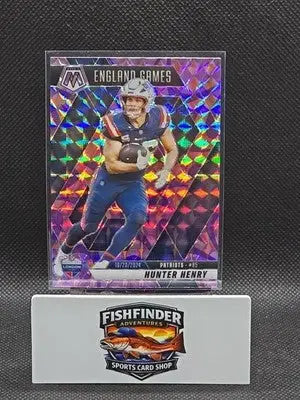 2025 Panini Mosaic - International Games Hunter Henry #262 Reactive Purple... - Football Card Single