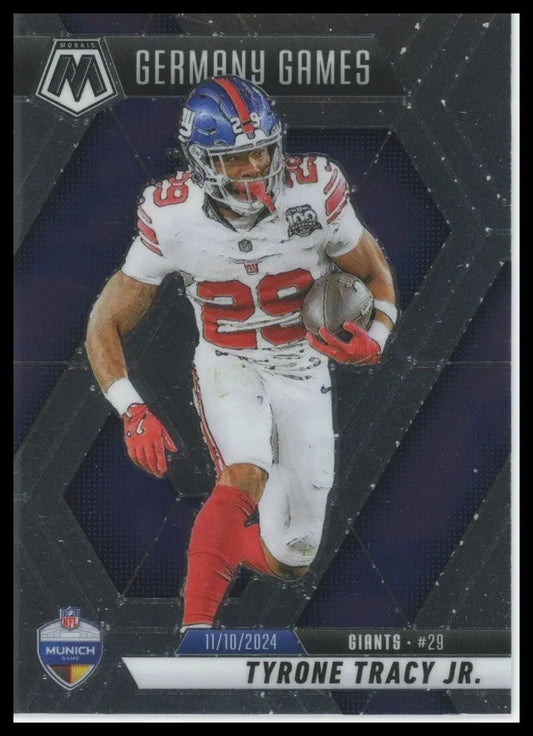 2025 Panini Mosaic - International Games Tyrone Tracy Jr. #259 - Football Card Single