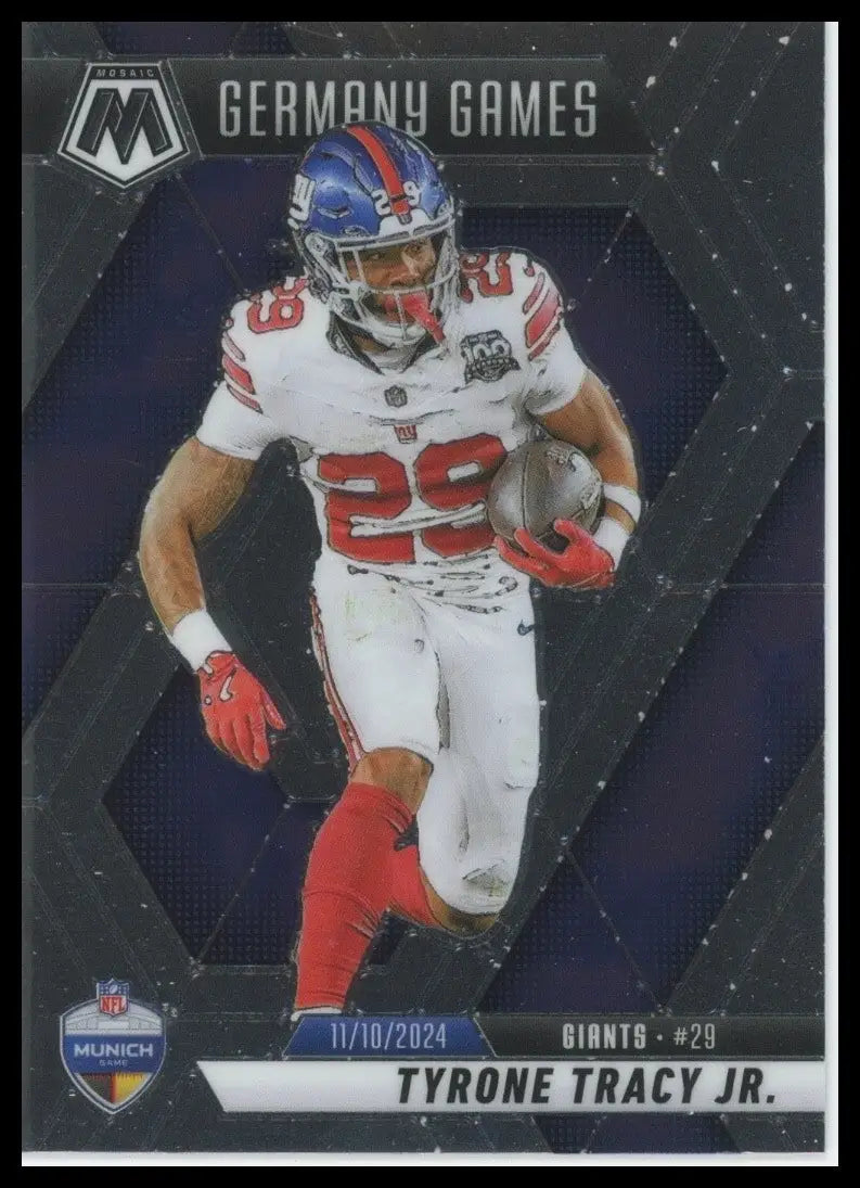 2025 Panini Mosaic - International Games Tyrone Tracy Jr. #259 - Football Card Single