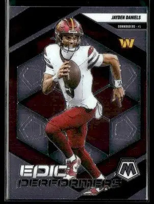 2025 Panini Mosaic Jayden Daniels #20 Epic Performers Washington Commanders - Football Card Single