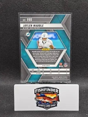 2025 Panini Mosaic - Jaylen Waddle #155 Reactive Purple Mosaic Prizm - Football Card Single