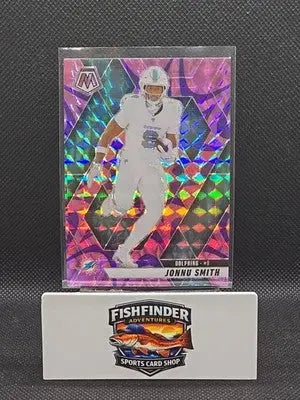 2025 Panini Mosaic - Jonnu Smith #94 Reactive Purple Mosaic Prizm - Football Card Single