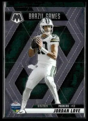 2025 Panini Mosaic Jordan Love #265 Green Bay Packers - Football Card Single