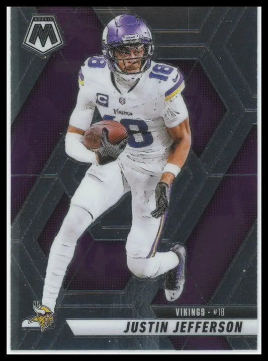 2025 Panini Mosaic - Justin Jefferson #19 - Football Card Single