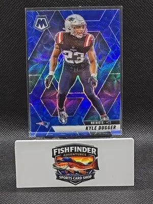 2025 Panini Mosaic - Kyle Dugger #49 Blue Scope Prizm - Football Card Single