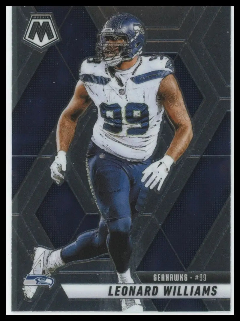 2025 Panini Mosaic - Leonard Williams #61 - Football Card Single