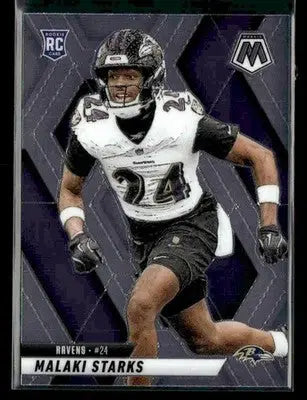 2025 Panini Mosaic Malaki Starks #347 RC Baltimore Ravens - Football Card Single
