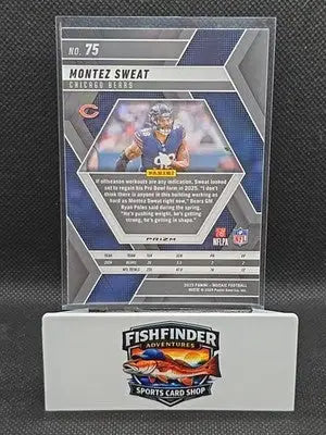 2025 Panini Mosaic - Montez Sweat #75 Blue Scope Prizm - Football Card Single
