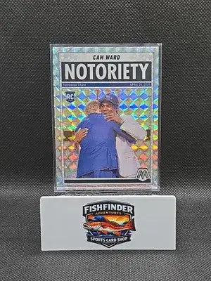 2025 Panini Mosaic - Notoriety Cameron Ward #17 Mosaic Prizm (RC) - Football Card Single