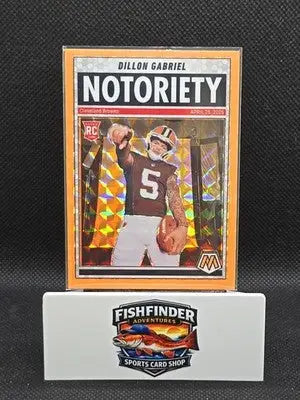 2025 Panini Mosaic - Notoriety Dillon Gabriel #19 Orange Fluorescent Mosaic... - Football Card Single