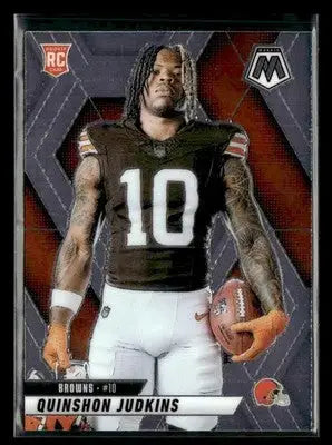 2025 Panini Mosaic Quinshon Judkins #276 RC Cleveland Browns - Football Card Single