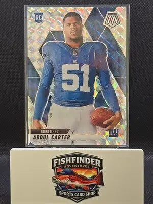 2025 Panini Mosaic - Rookie Variations Abdul Carter #282 Mosaic Prizm (RC) - Football Card Single