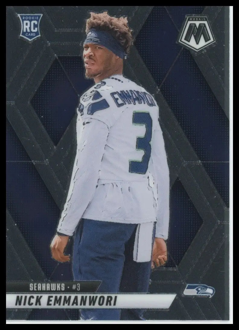 2025 Panini Mosaic - Rookies Nick Emmanwori #321 (RC) - Basketball Card Single